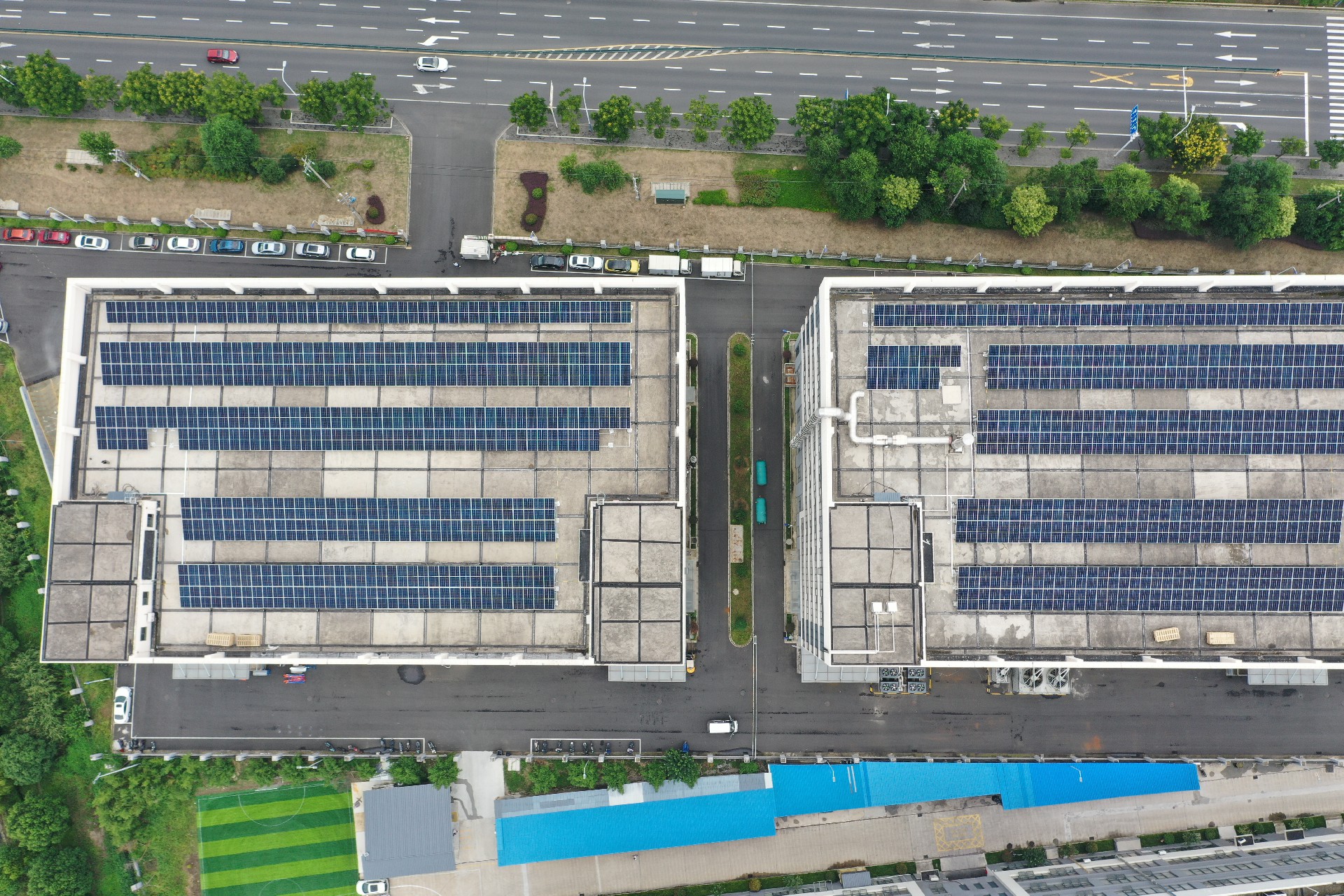 常州弘辉加速器产业园421.3kWp分布式光伏项目并网